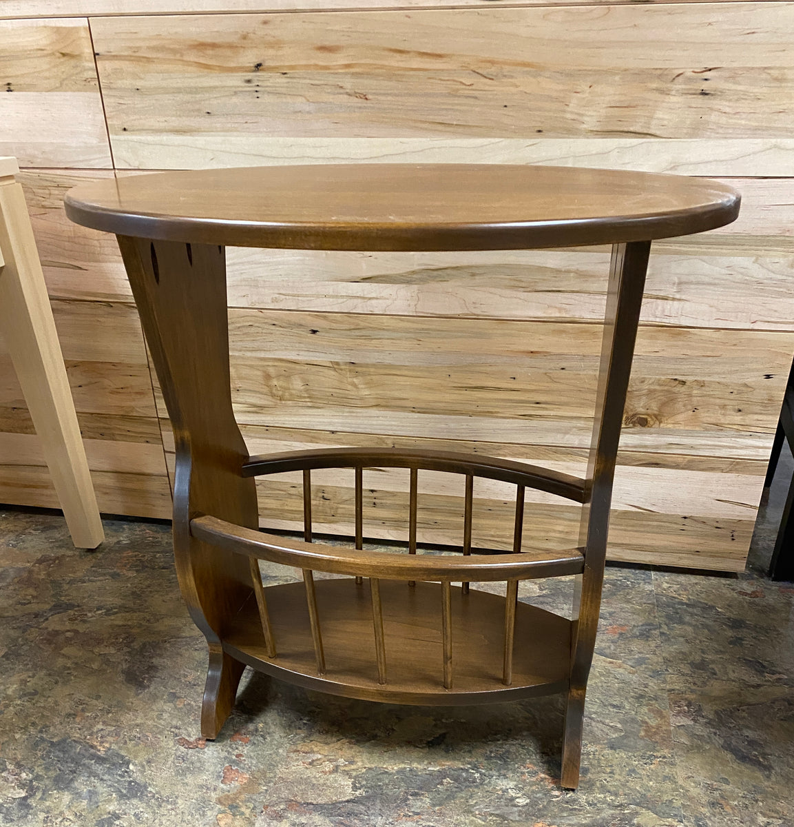 Oval Magazine Table LakeCity Works