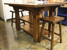 Load image into Gallery viewer, Kitchen Island - Open with shelves

