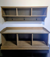Load image into Gallery viewer, Cubby Bench and shelf
