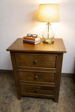 Load image into Gallery viewer, Linden 3 drawer nightstand
